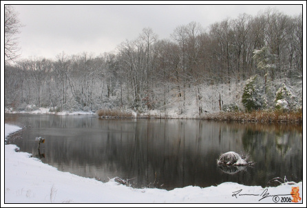 Lake of Tears in the snow
