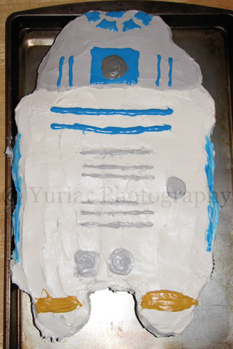 R2D2 Cake