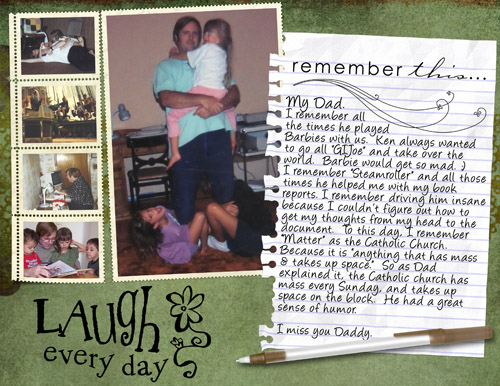 Remembering Dad