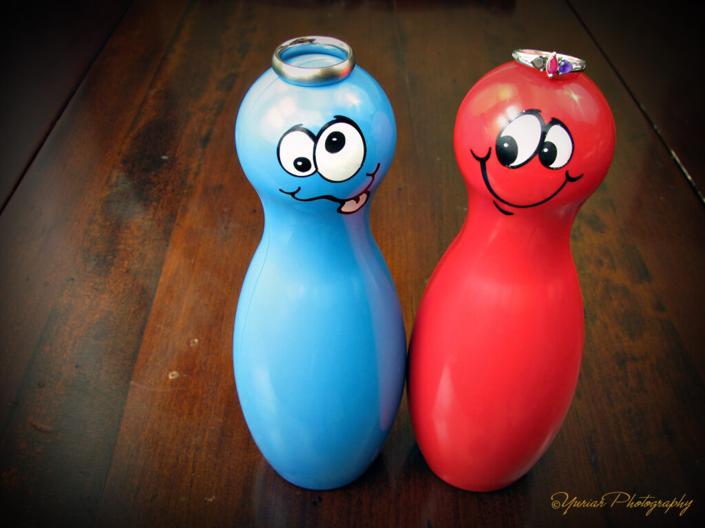 Silly Six Pins Rings