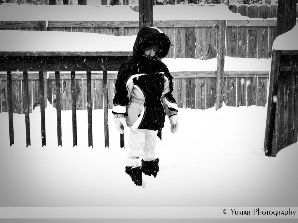 It’s up to her ankles