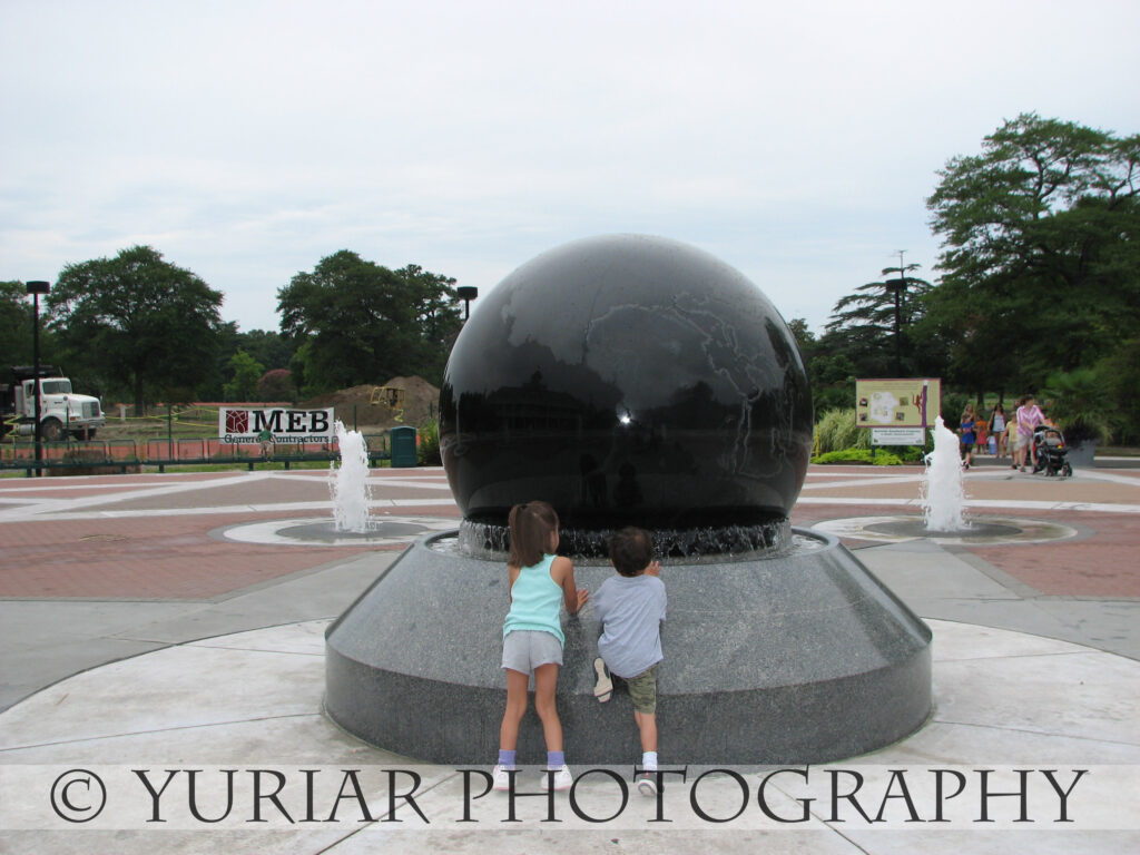 Check out the globe!