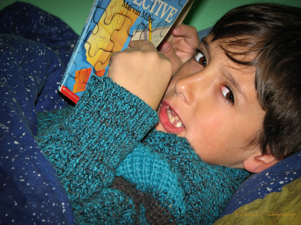 Don’t bother me! I’m reading!