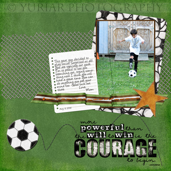 First Soccer Layout