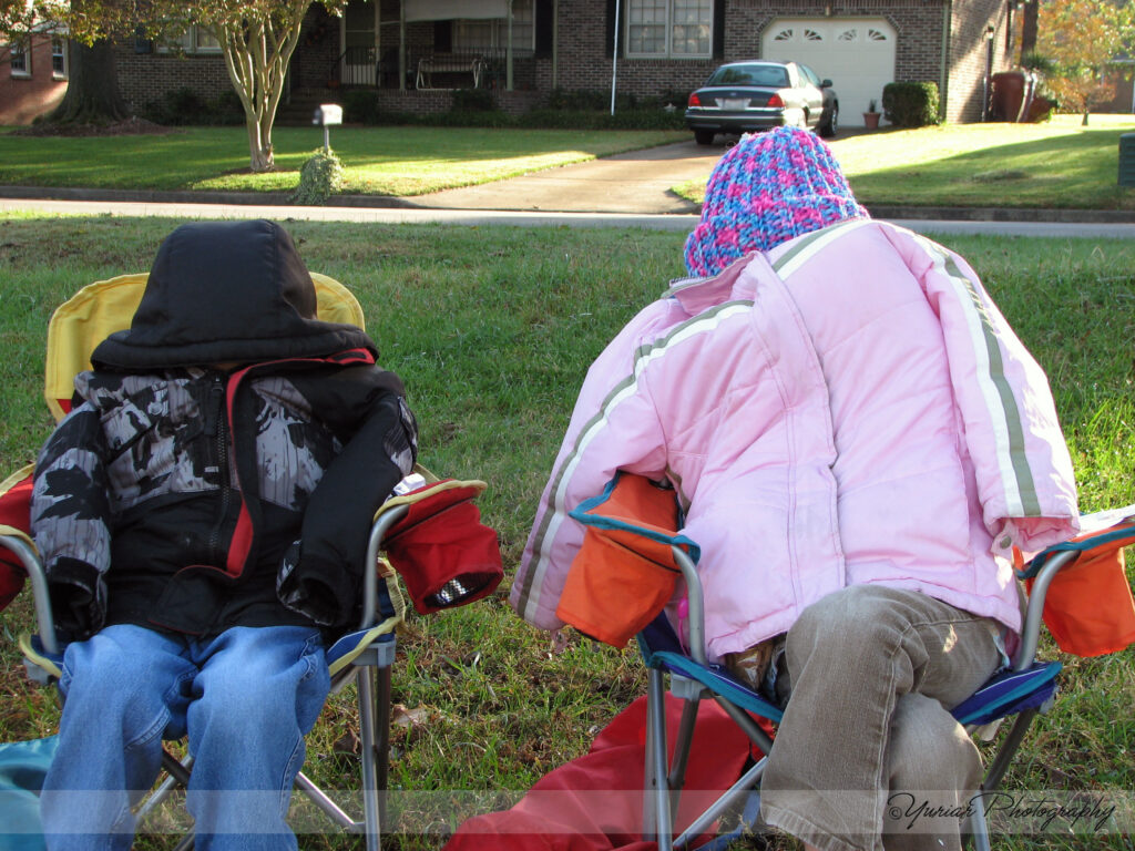 Hiding from the cold