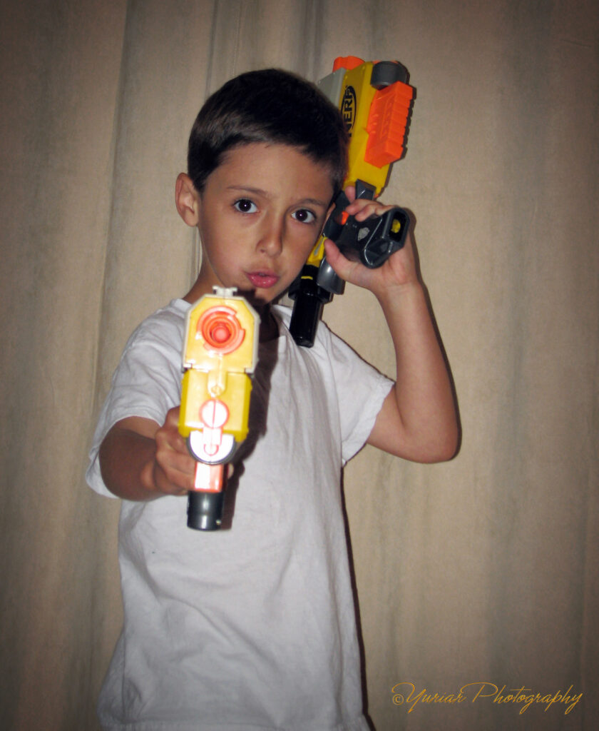 His best Jango Fett impersonation