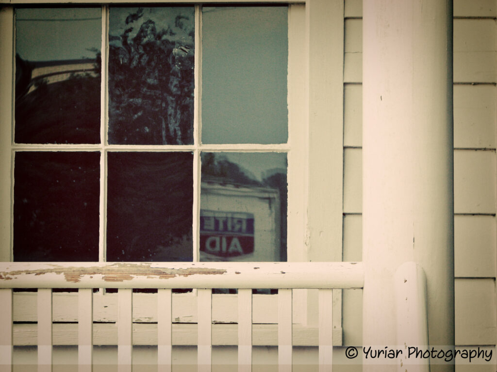 Just across the street