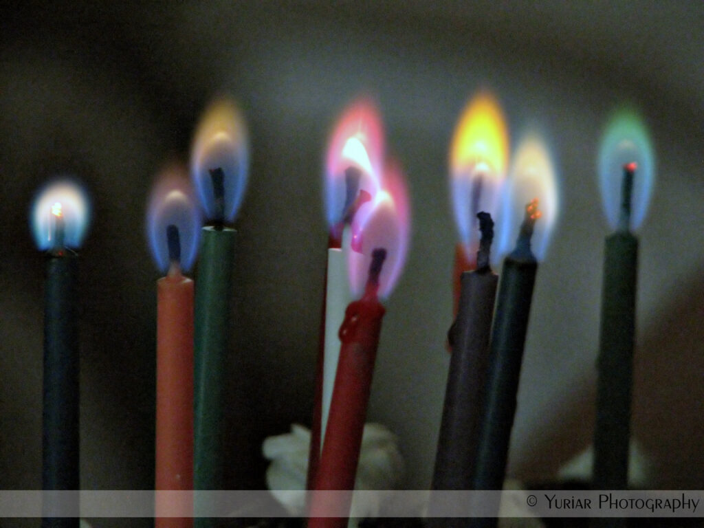 Multi-color candles