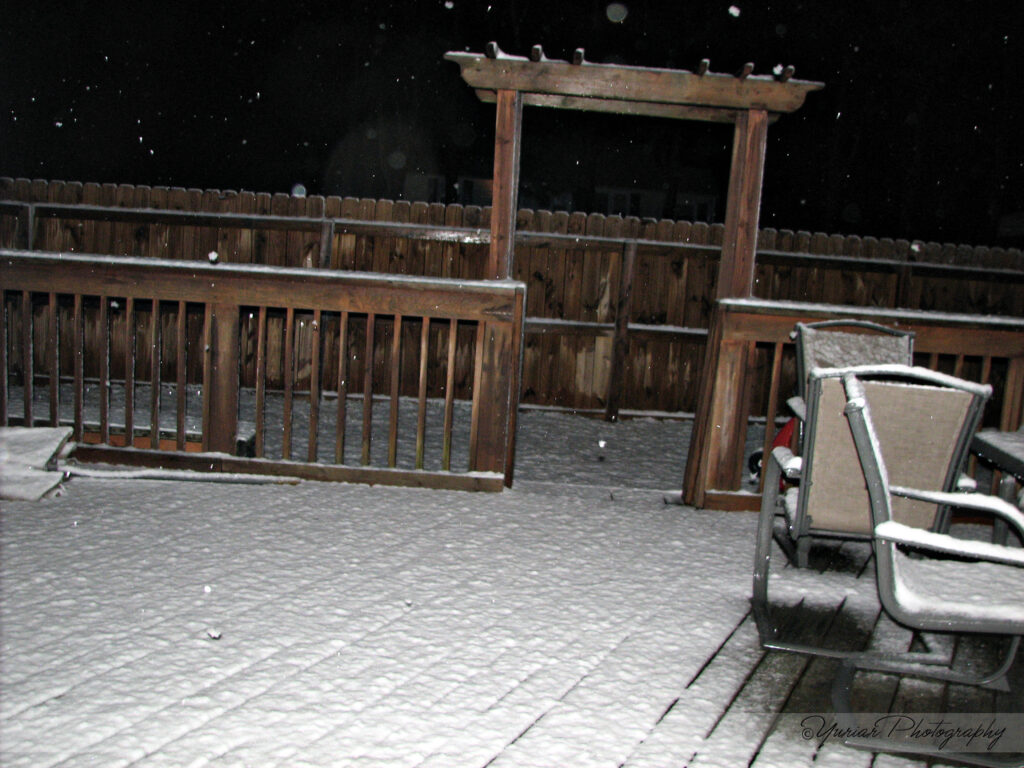 Snowballs from heaven