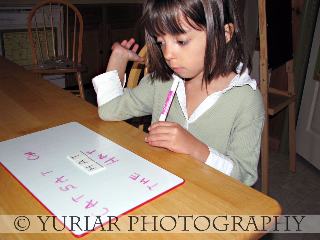 figuring out how to write a sentence