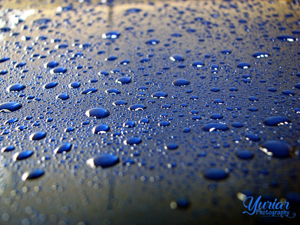 Water Drops on a Car