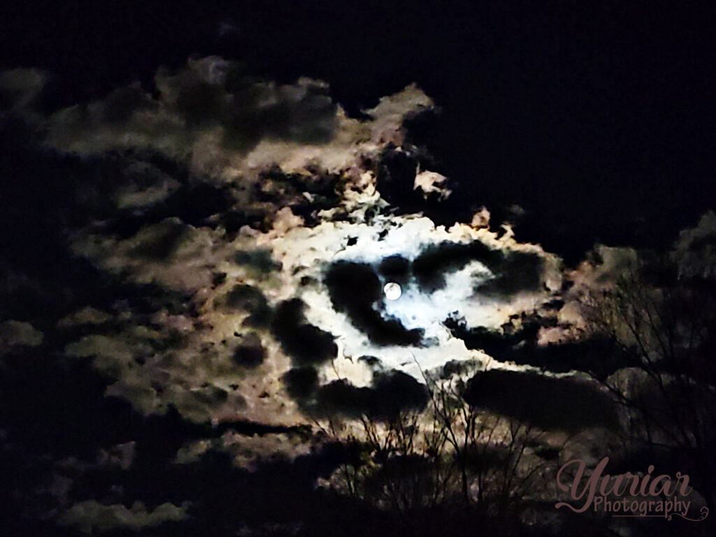 Cloudy Full Moon